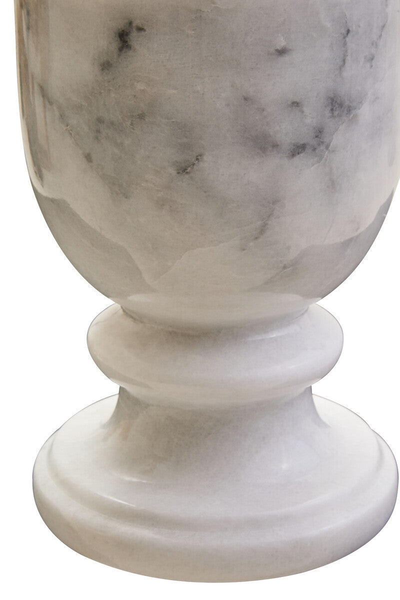 Zoro White Marble Vase