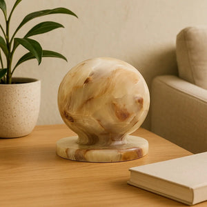Onyx Ball Sculpture | Oleena