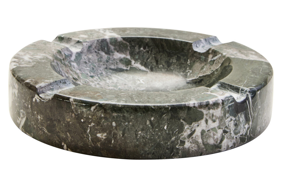 Zoro Black And White Marble Ashtray