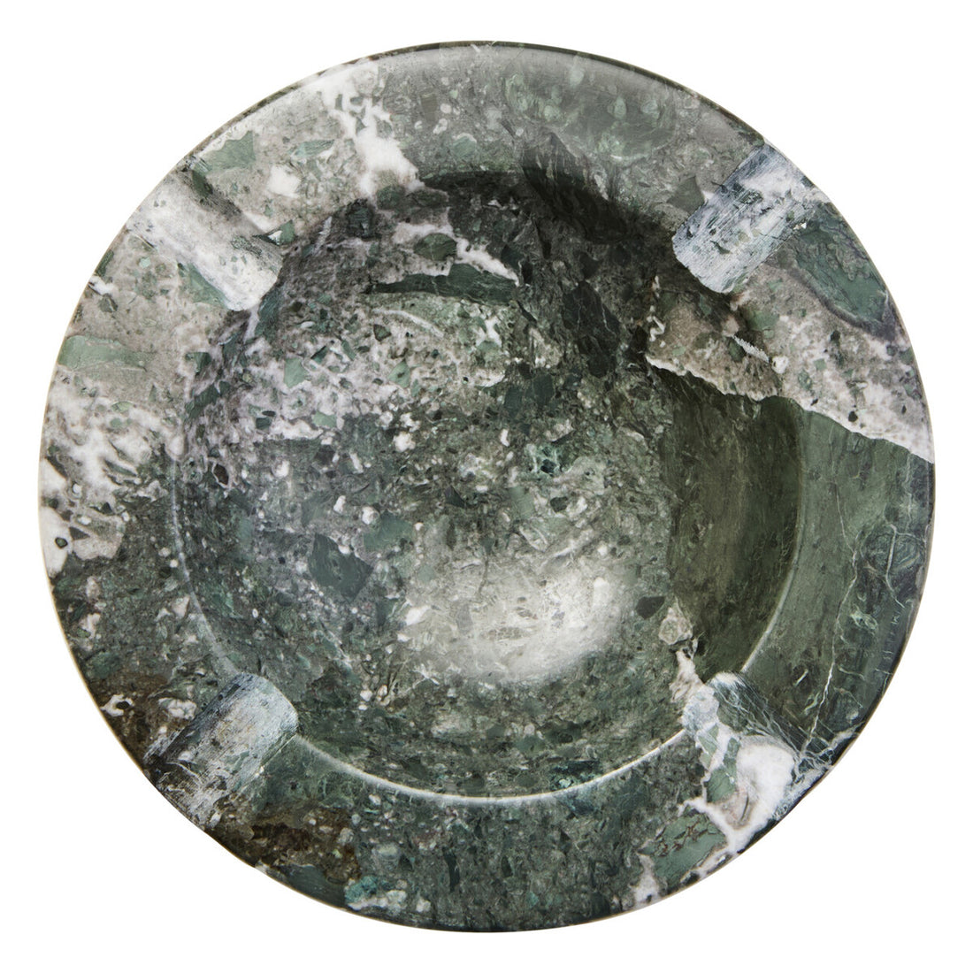 Zoro Black And White Marble Ashtray