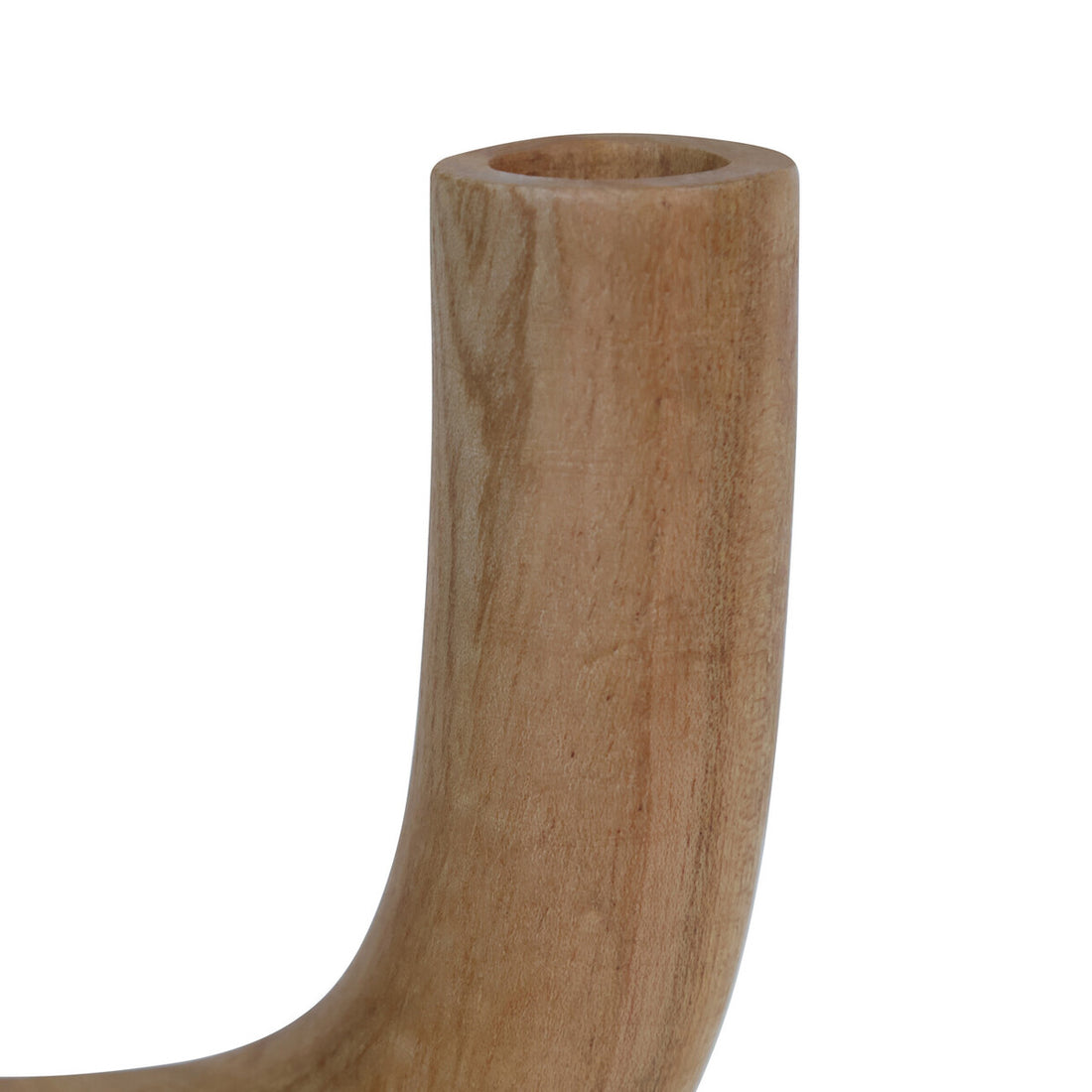 Arlo Natural Wood Candle Holder