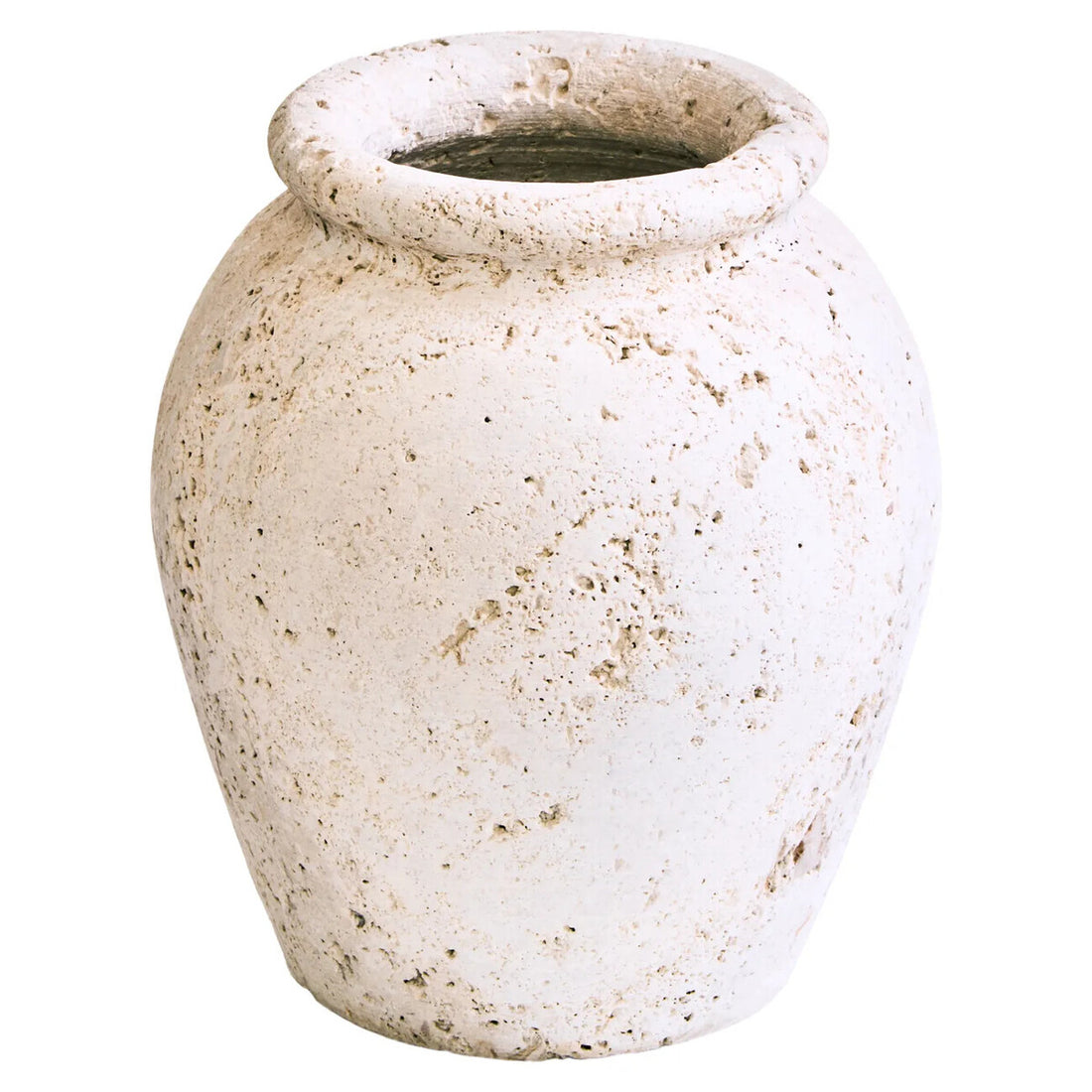 Tibor Travertine Vase