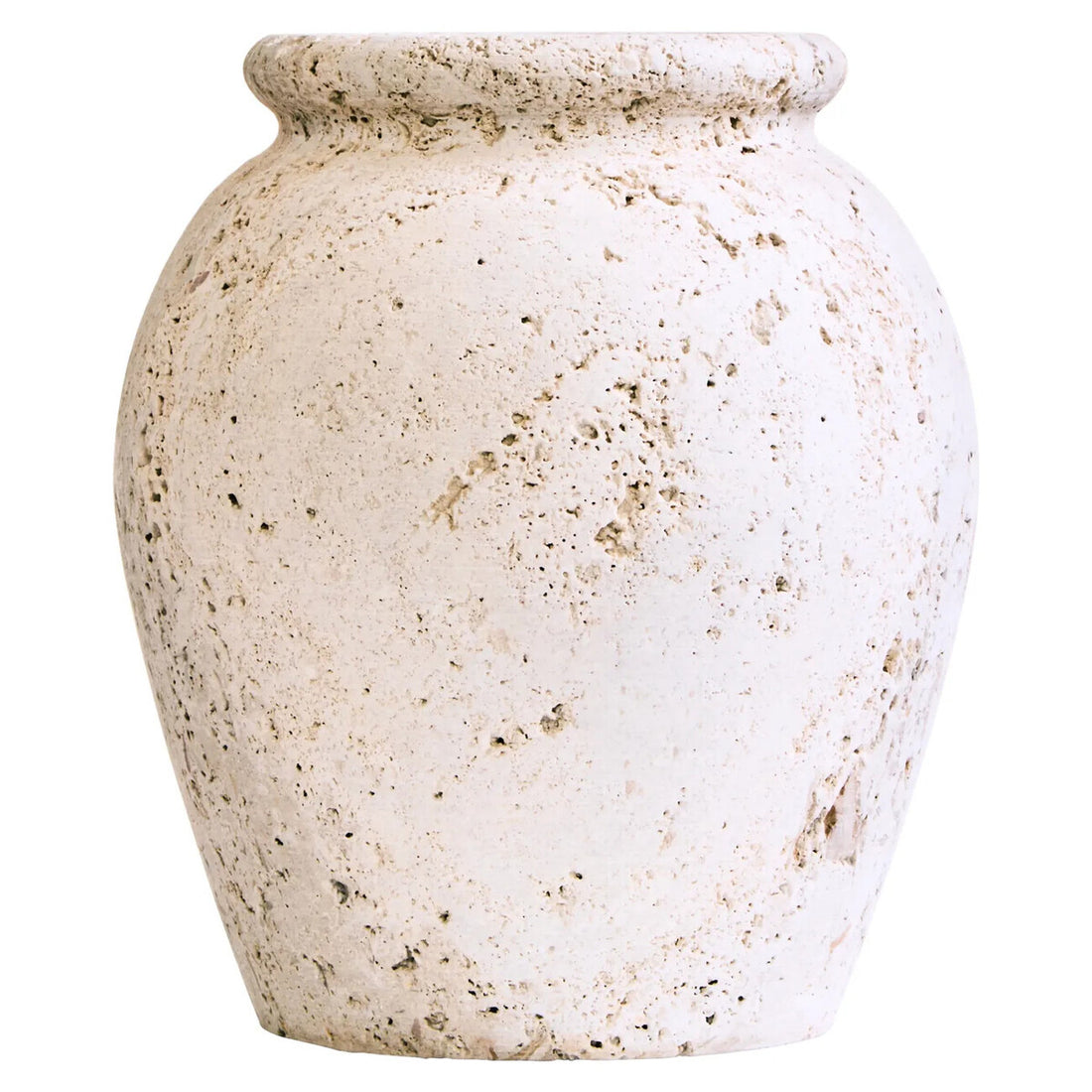 Tibor Travertine Vase