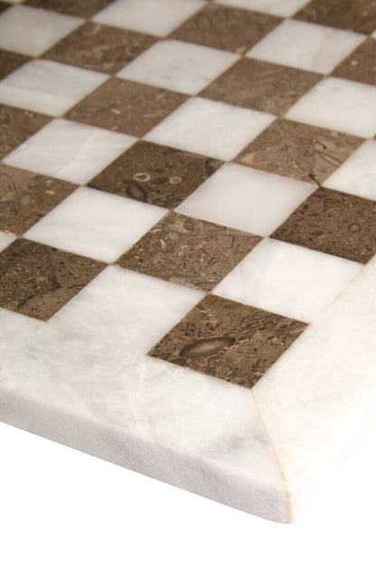 Flos White and Grey Small Marble Chess Set - Image 6