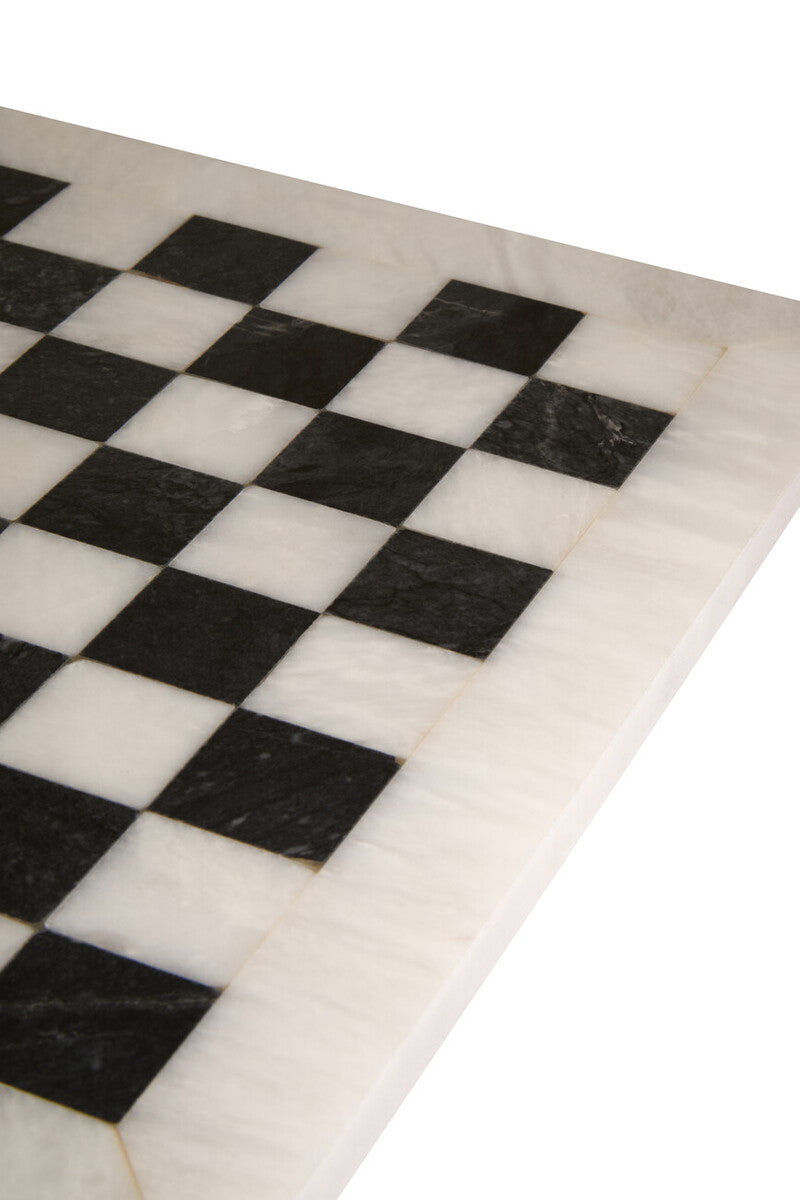 Flos White and Black Small Marble Chess Set - Image 7
