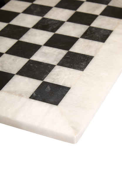 Flos White and Black Large Marble Chess Set - Image 6