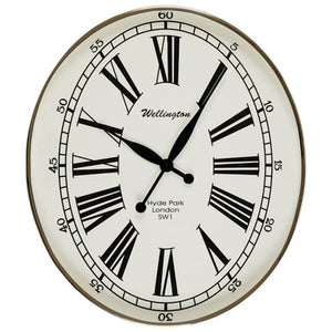 White and Black Wall Clock | Hampstead