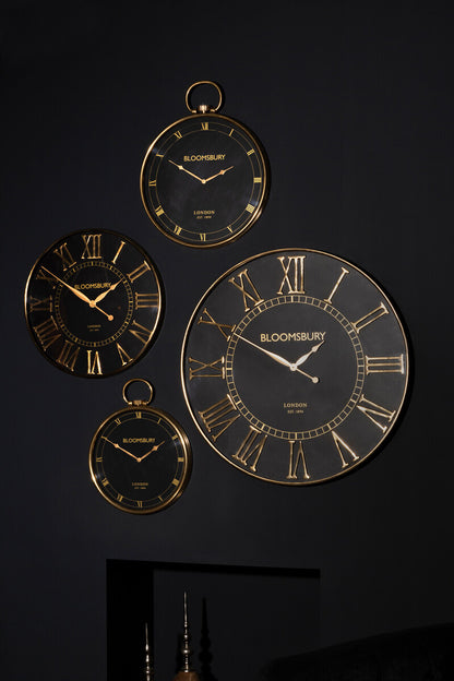 Mateo Pocket Watch Design Large Wall Clock