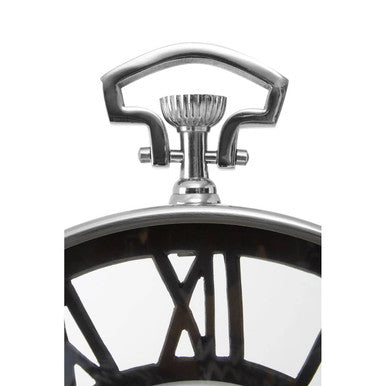 Mateo Nickel Finish Pocket Style Wall Clock - Image 6