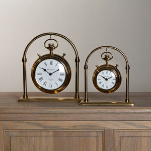 Small Round Mantel Clock | Hampstead