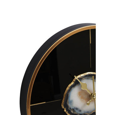 Celina Black And Gold Round Wall Clock - Image 7