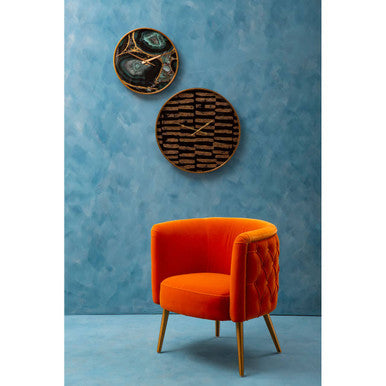 Celina Agate Wall Clock