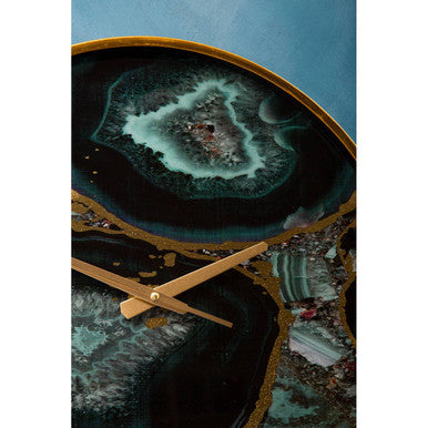 Celina Agate Wall Clock