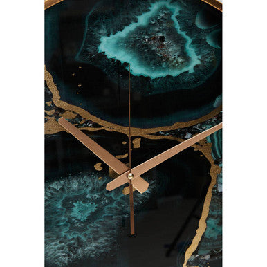 Celina Agate Wall Clock