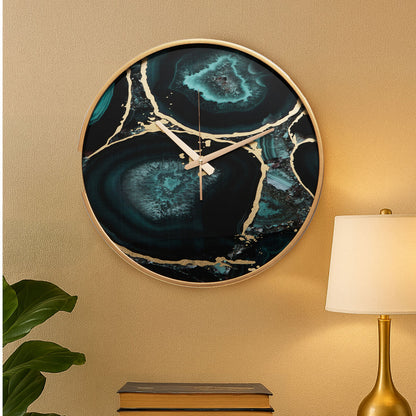 Celina Agate Wall Clock