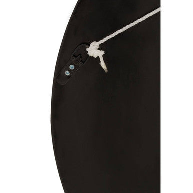 Palu Black and Natural Shell Wall Clock - Image 8