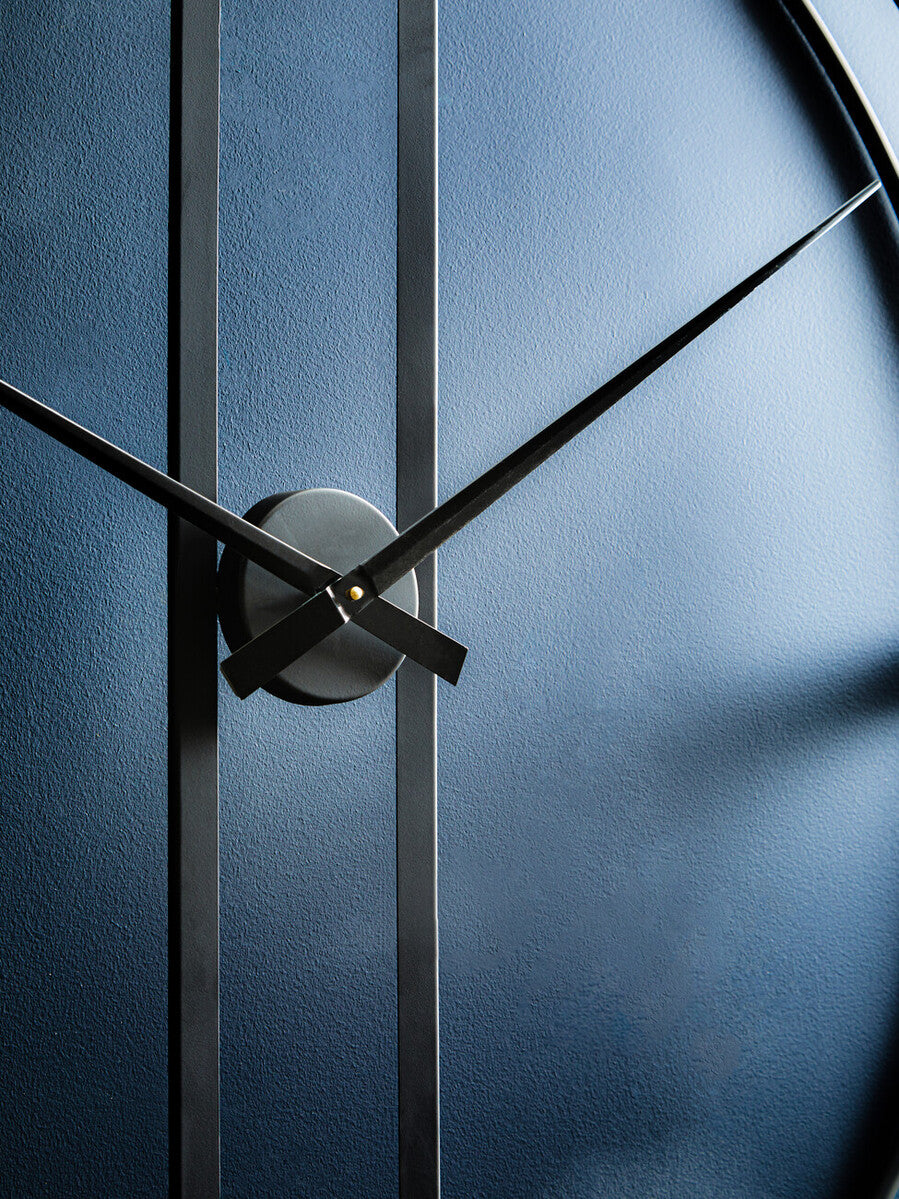 Beauly Black Metal Wall Clock - Image 5