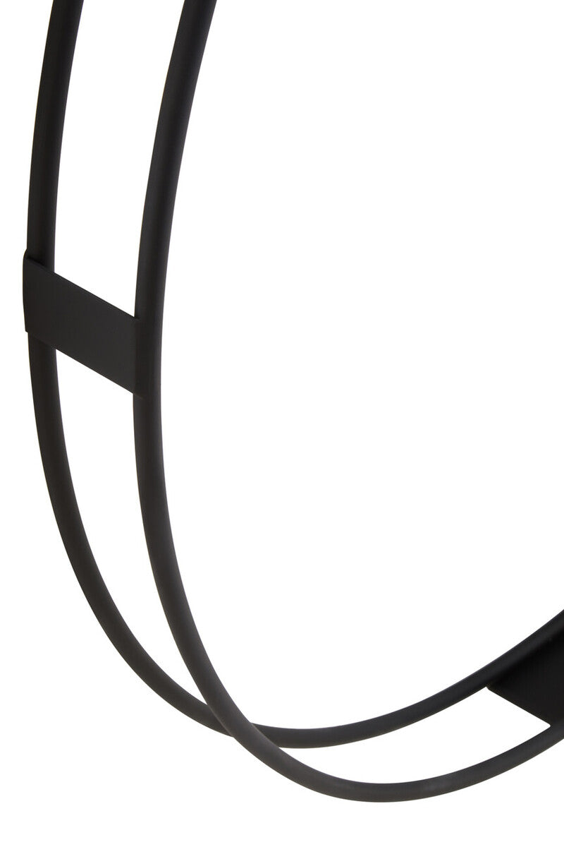 Beauly Black Metal Wall Clock - Image 7