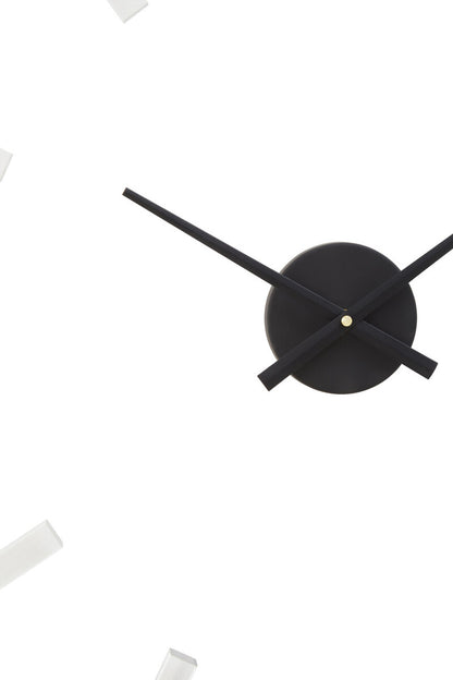 Beauly Black Finish Metal Wall Clock