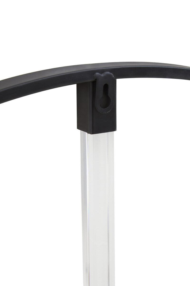 Beauly Black Finish Metal Wall Clock - Image 7