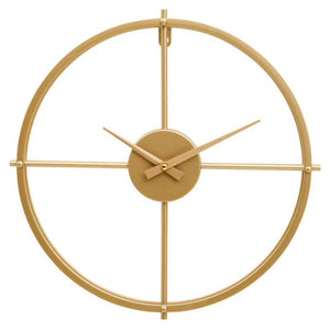 Kent Small Gold Finish Wall Clock