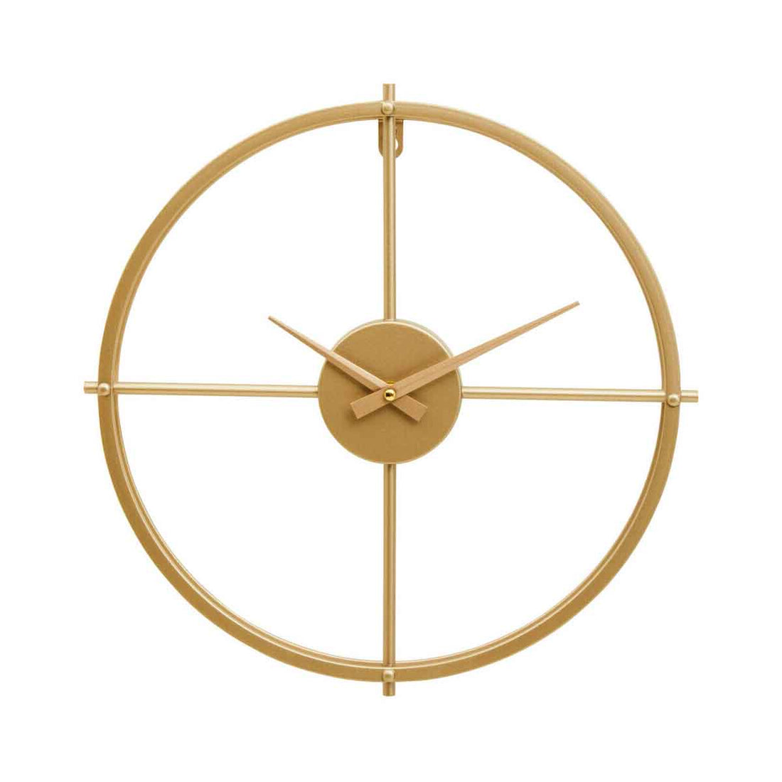 Kent Small Gold Finish Wall Clock