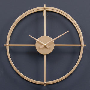 40cm Dia Small Gold Finish Wall Clock | Kent