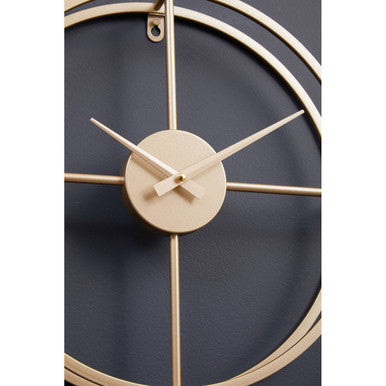 Kent Small Gold Finish Wall Clock - Image 4