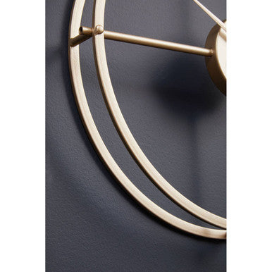 Kent Small Gold Finish Wall Clock - Image 5