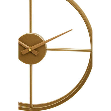 Kent Small Gold Finish Wall Clock - Image 8