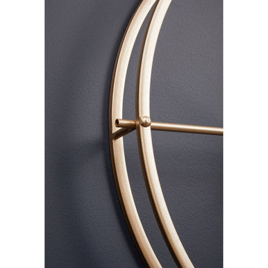 Kent Large Gold Finish Wall Clock - Image 4