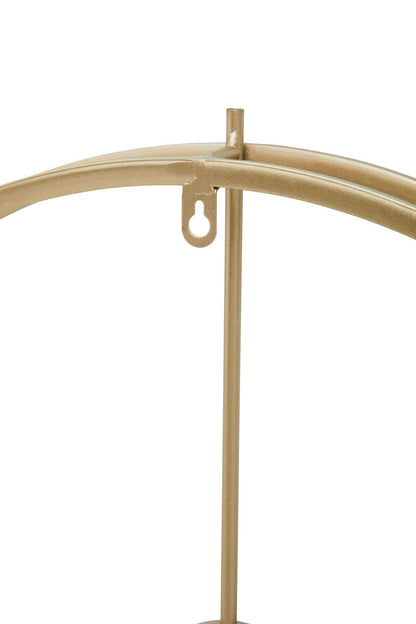 60cm Dia Large Gold Finish Wall Clock | Kent