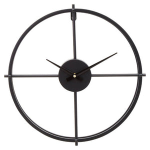 Kent Small Black Finish Wall Clock