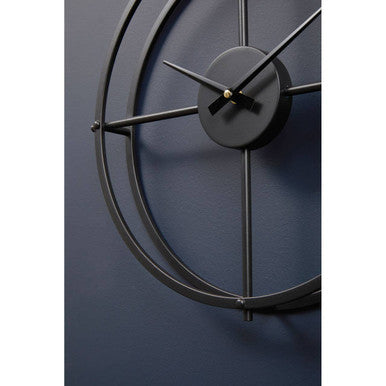 Kent Small Black Finish Wall Clock - Image 6