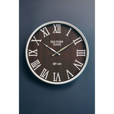Kent Black And Silver Wall Clock - Image 4