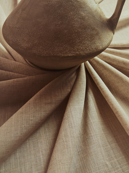 Densita Large Textured Beige Whitewash Vase