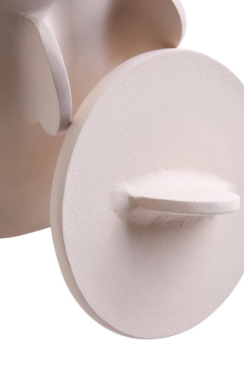 Prato Small Round Textured Cream Box - Image 5