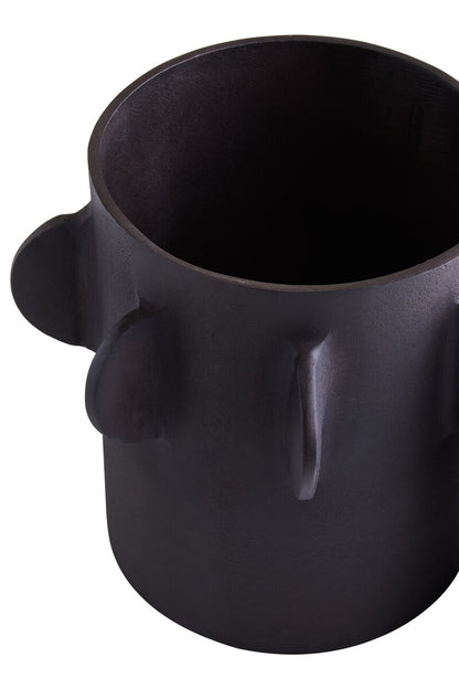 Prato Large Round Textured Brown Box