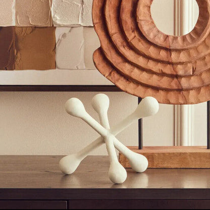 Prato Ivory Finish Jack Sculpture