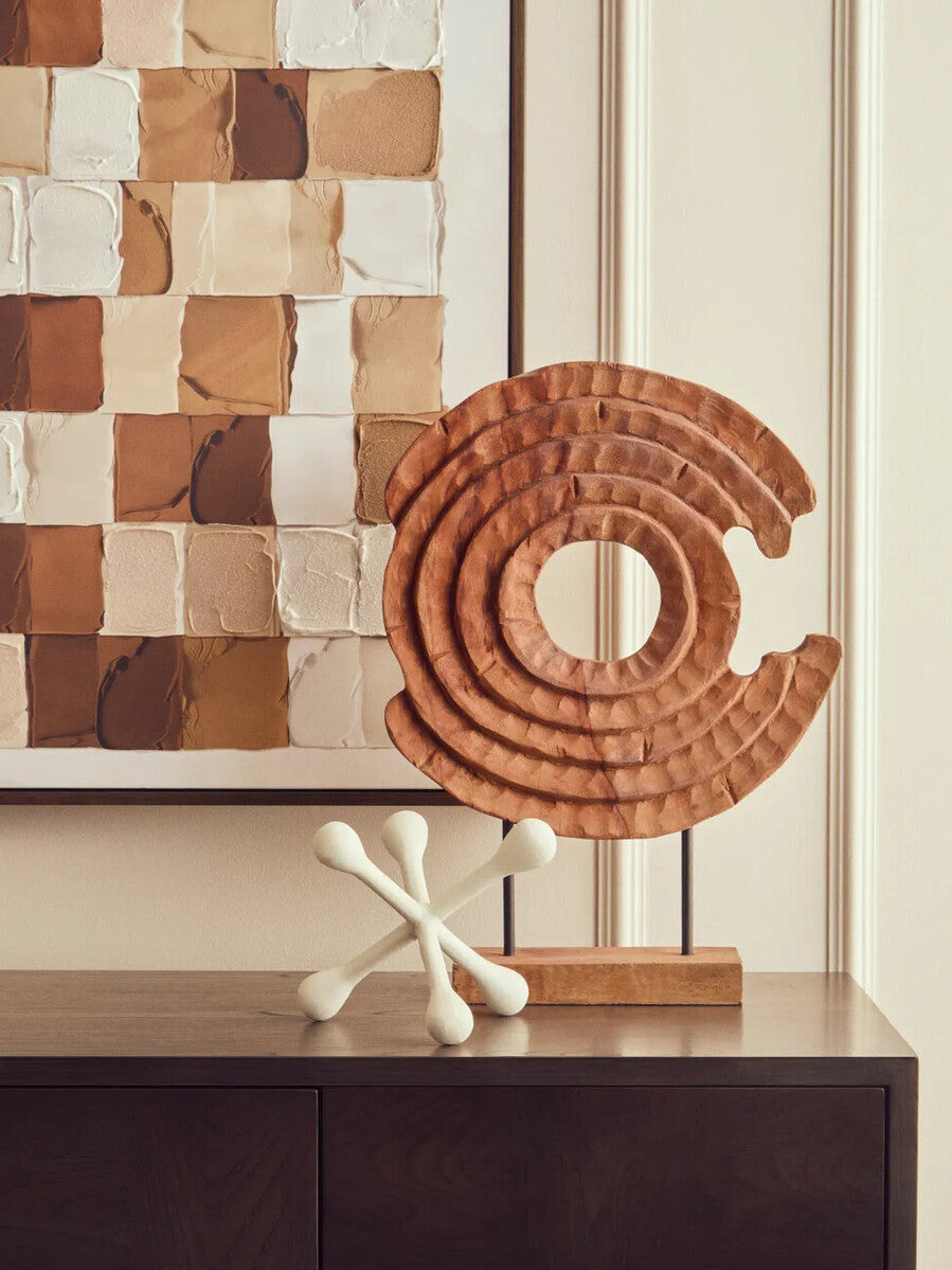 Prato Ivory Finish Jack Sculpture