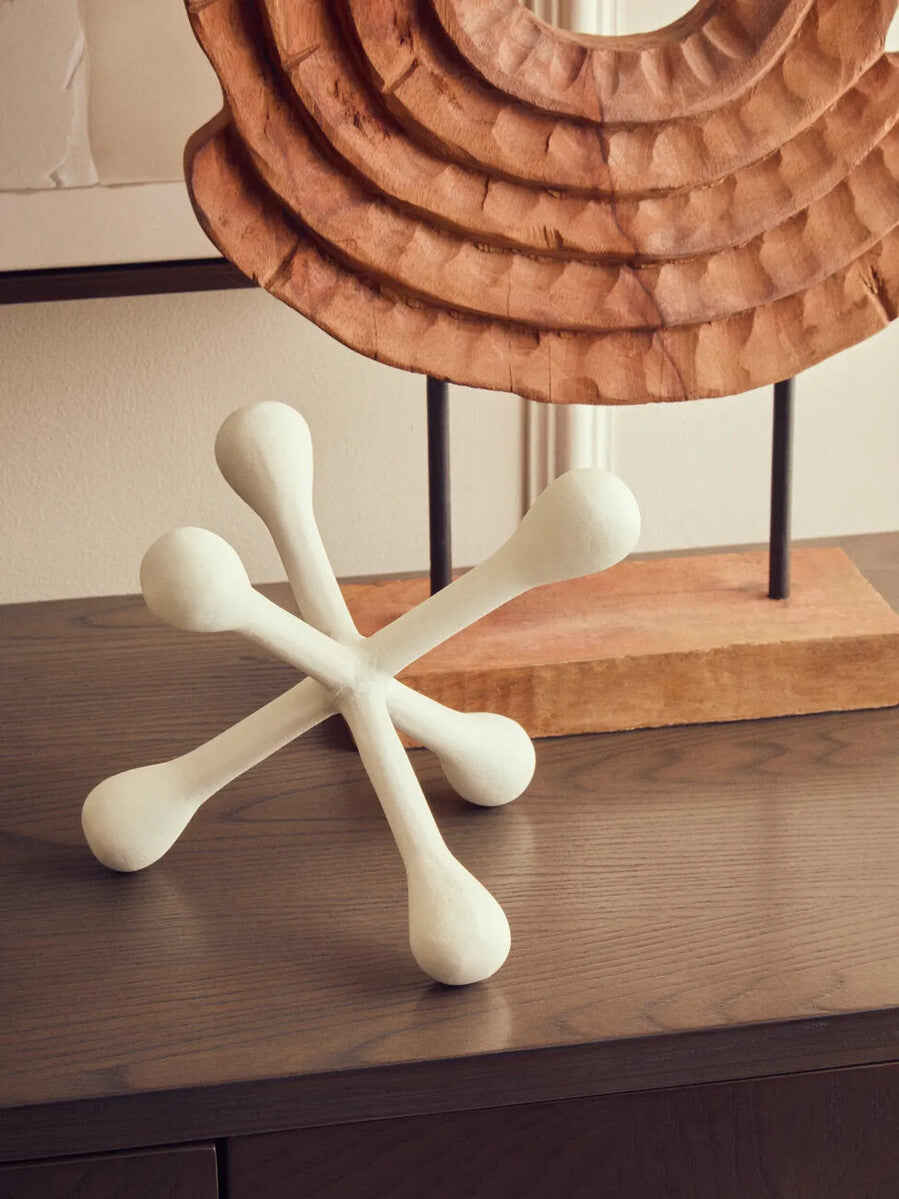Prato Ivory Finish Jack Sculpture