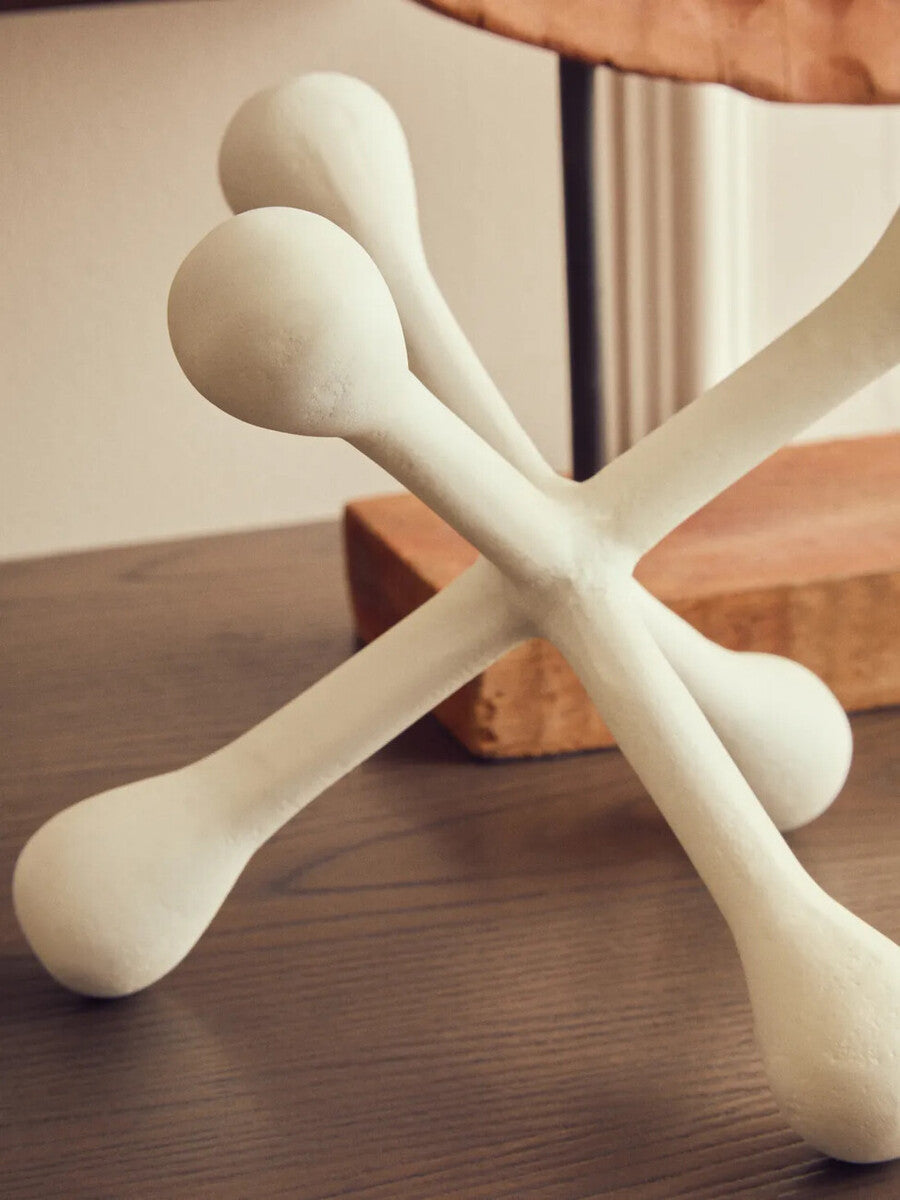 Prato Ivory Finish Jack Sculpture