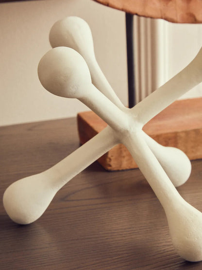 Prato Ivory Finish Jack Sculpture