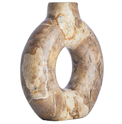Santino Chocolate Marble Vase