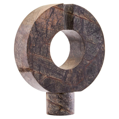 Fazio Forest Green Marble Sculpture