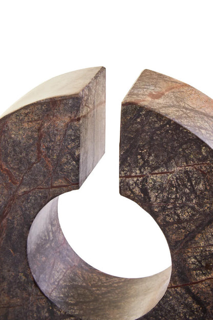 Fazio Forest Green Marble Sculpture