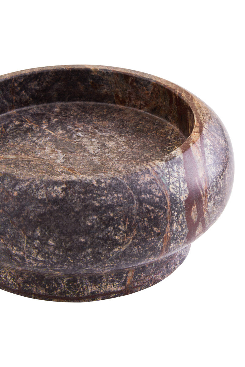 Fazio Forest Green Marble Pillar Candle Holder - Image 3