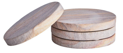 Pietra Set of Four Rainbow Sandstone Coasters