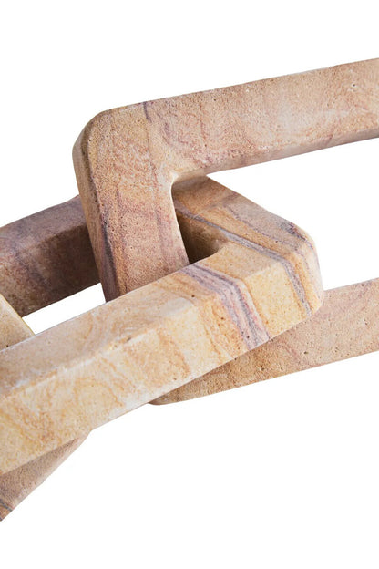 Pietra Rainbow Sandstone Three Link Decor Chain