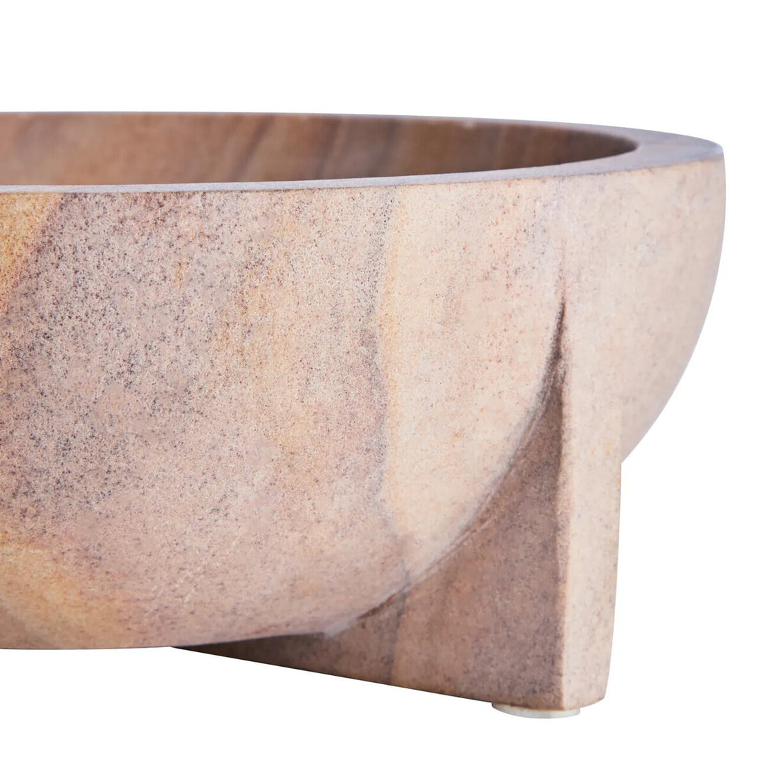Pietra Rainbow Sandstone Pedestal Bowl